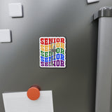 Senior Rainbow - Trumpet - Kiss-Cut Magnets
