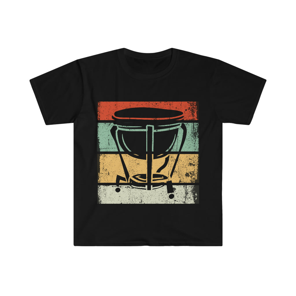 Vintage Grunge Lines - Timpani - Unisex Softstyle T-Shirt