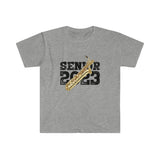 Senior 2023 - Black Lettering - Bari Sax - Unisex Softstyle T-Shirt