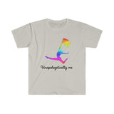 Unapologetically Me - Rainbow - Color Guard 5 - Unisex Softstyle T-Shirt