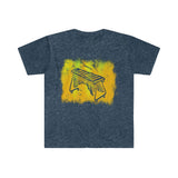 Vintage Yellow Cloud - Marimba - Unisex Softstyle T-Shirt