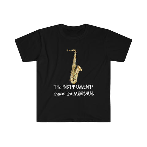 Instrument Chooses - Tenor Sax 2 - Unisex Softstyle T-Shirt