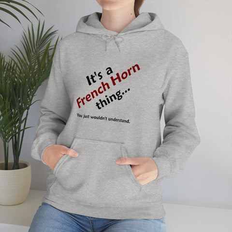 French Horn Thing 2 - Hoodie