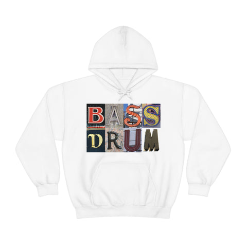 Bass Drum - Artsy Alphabet - Hoodie