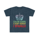 Color Guard - I Don't Sweat, I Sparkle 5 - Unisex Softstyle T-Shirt