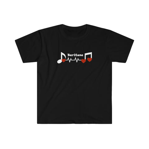 Baritone - Heartbeat - Unisex Softstyle T-Shirt