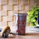 Band Mom - Fancy - Maroon - Suave Acrylic Cup