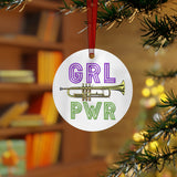 GRL PWR - Trumpet - Metal Ornament