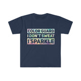 Color Guard - I Don't Sweat, I Sparkle 3 - Unisex Softstyle T-Shirt