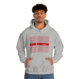 Band Director - Retro - Red - Hoodie