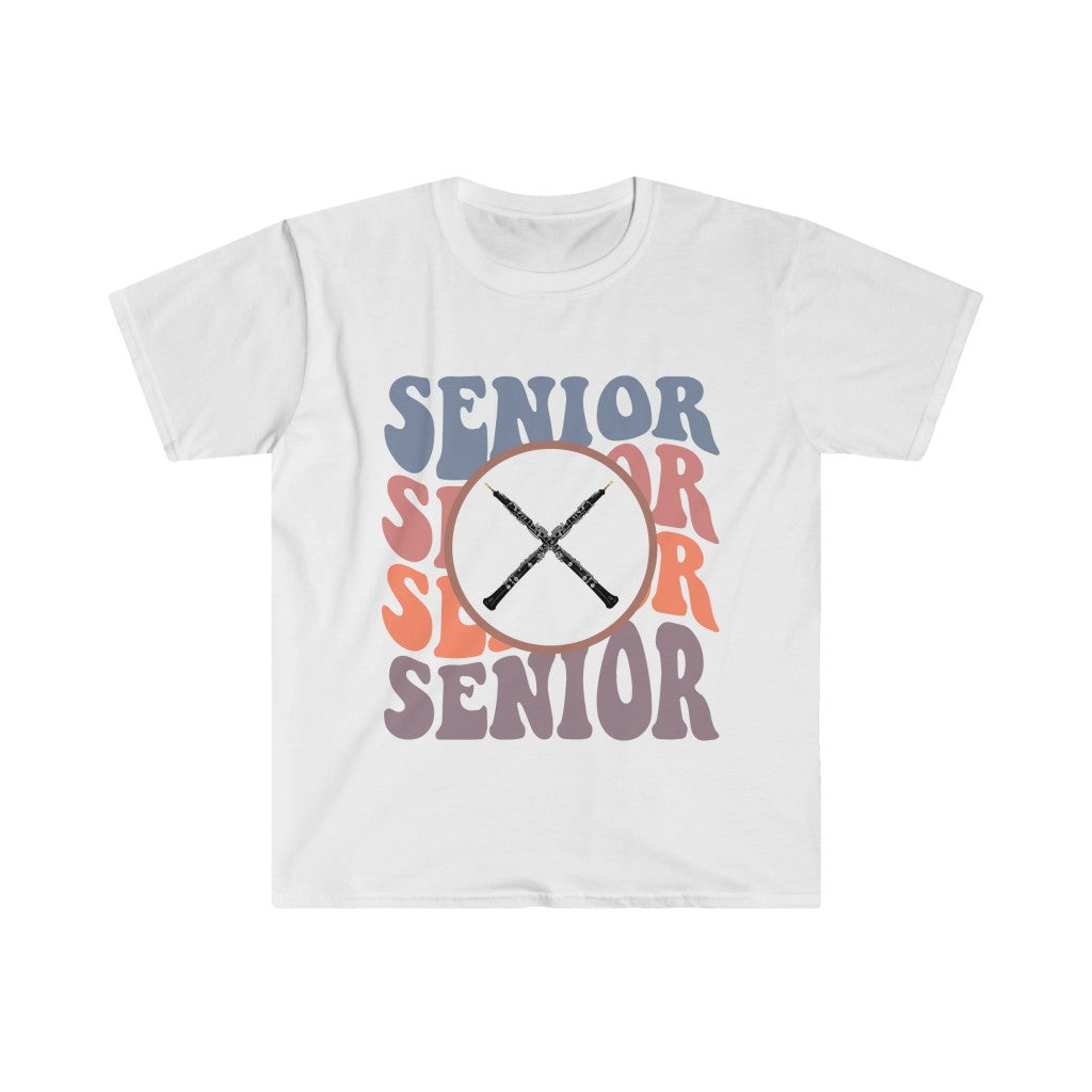 Senior Retro - Oboe - Unisex Softstyle T-Shirt