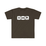 Eat, Sleep, Play - Baritone - Unisex Softstyle T-Shirt