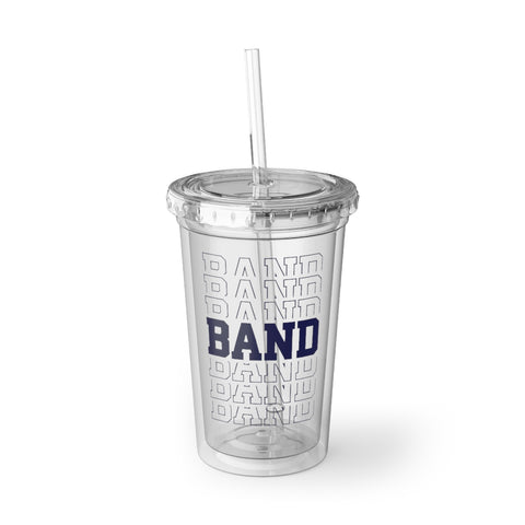Band - Retro - Navy - Suave Acrylic Cup