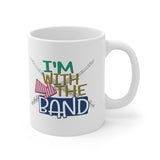 I'm With The Band - Flute - 11oz White Mug