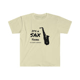 Saxophone Thing 4 - Unisex Softstyle T-Shirt