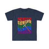 Senior Rainbow - Drumsticks - Unisex Softstyle T-Shirt