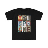 Xylophone - Artsy Alphabet - Unisex Softstyle T-Shirt