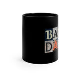 Band Dad - Artsy Alphabet - 11oz Black Mug