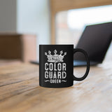 Guard Queen - Crown - 11oz Black Mug
