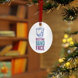 Marching Band - Resting Band Face - Metal Ornament