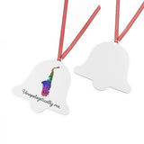 Unapologetically Me - Rainbow - Alto Sax - Metal Ornament