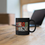 Trombone - Artsy Alphabet - 11oz Black Mug