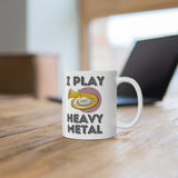 Tuba - Heavy Metal - 11oz White Mug