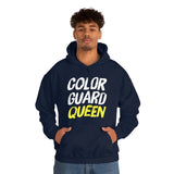 Color Guard Queen - White/Yellow - Hoodie