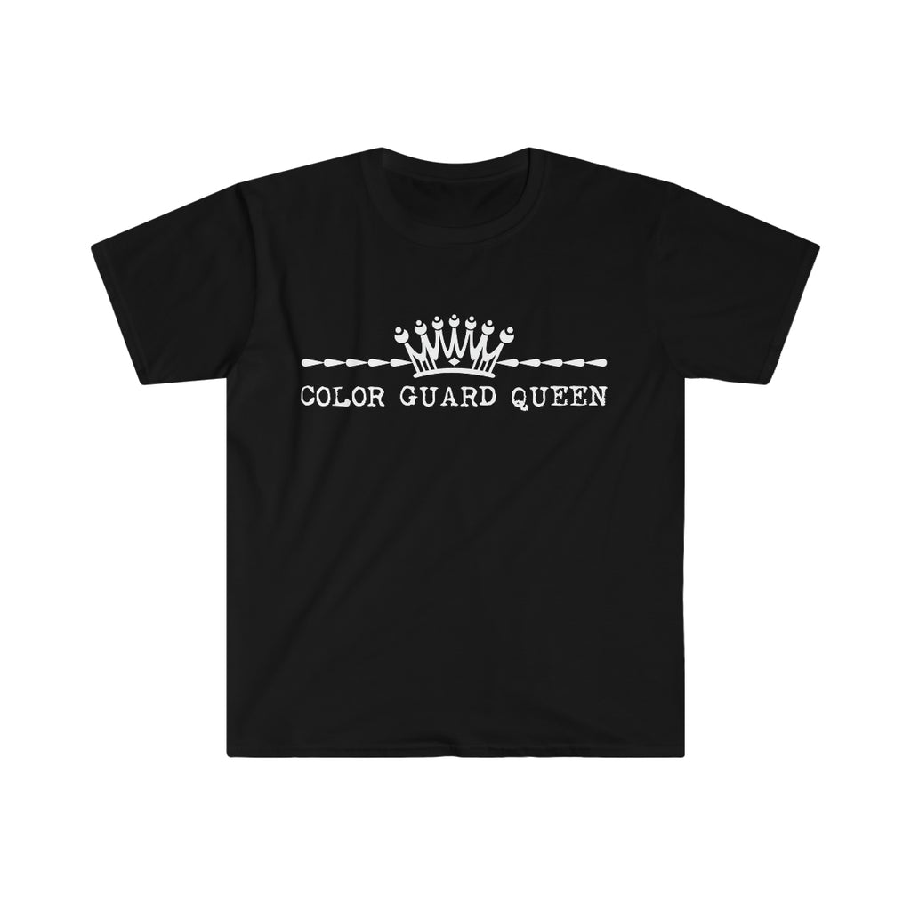 Color Guard Queen - Crown 3 - Unisex Softstyle T-Shirt