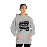 Color Guard - Eat Glitter And Sparkle All Day 9 - Hoodie