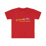 Spit Happens - Trombone 2 - Unisex Softstyle T-Shirt
