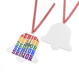 Senior Rainbow - Trumpet - Metal Ornament