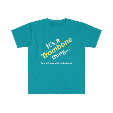 Trombone Thing - Unisex Softstyle T-Shirt