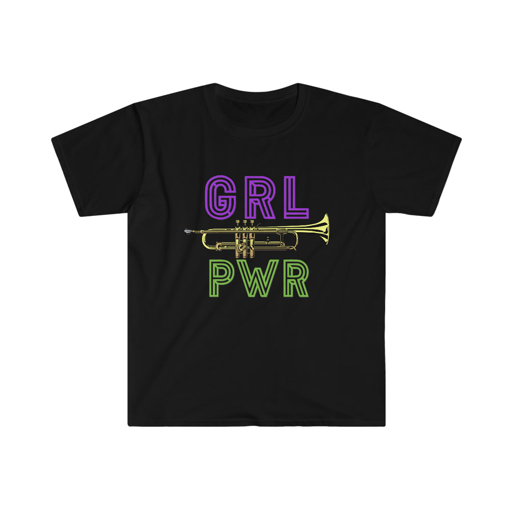 GRL PWR - Trumpet - Unisex Softstyle T-Shirt