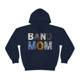 Band Mom - Music Notes - Unisex Heavy Blend™ Hooded Sweatshirt