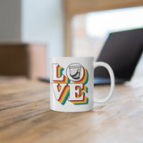 LOVE - Shako - 11oz White Mug