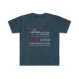 Band Mom Definition - Cardinal Red - Unisex Softstyle T-Shirt