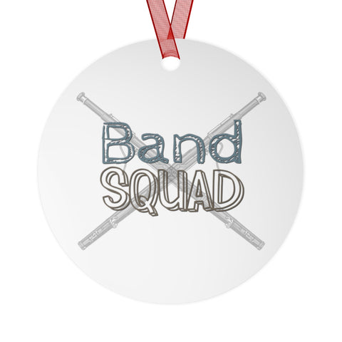 Band Squad - Bassoon - Metal Ornament