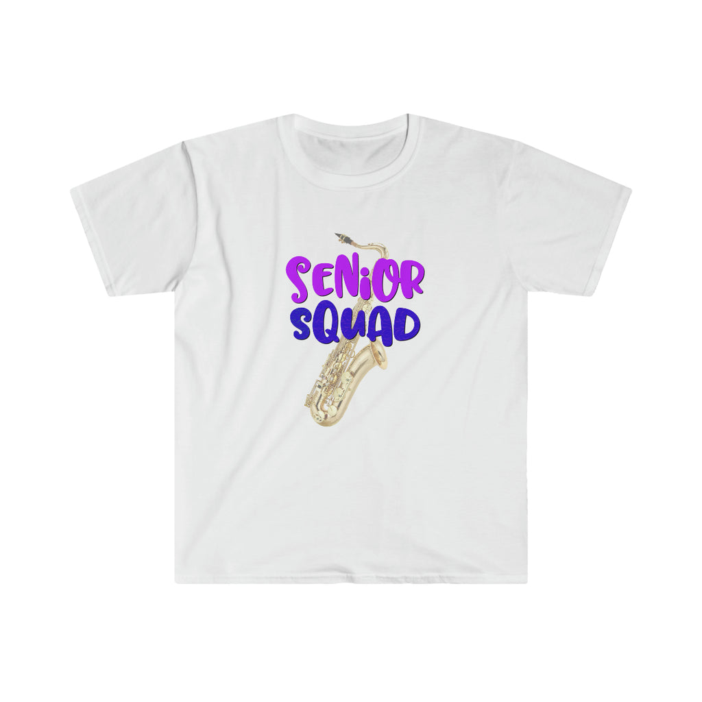 Senior Squad - Tenor Sax - Unisex Softstyle T-Shirt