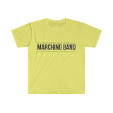 Marching Band - Black Banner - Unisex Softstyle T-Shirt