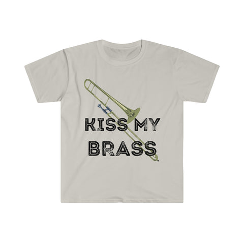 Kiss My Brass - Trombone - Unisex Softstyle T-Shirt