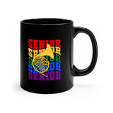 Senior Rainbow - French Horn - 11oz Black Mug