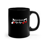 Guard Director - Heartbeat - 11oz Black Mug