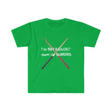 Instrument Chooses - Drumsticks 2 - Unisex Softstyle T-Shirt