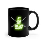 Section Leader - All Hail - Flute - 11oz Black Mug