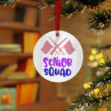 Senior Squad - Color Guard - Metal Ornament