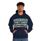 Color Guard - I Don't Sweat, I Sparkle 3 - Hoodie
