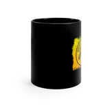 Vintage Yellow Cloud - Cymbals - 11oz Black Mug