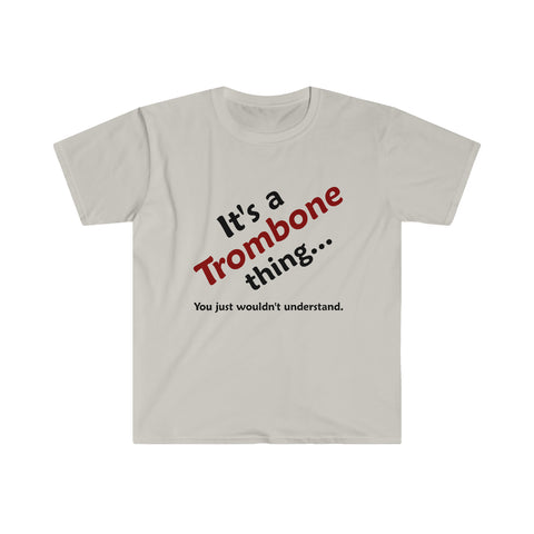 Trombone Thing 2 - Unisex Softstyle T-Shirt