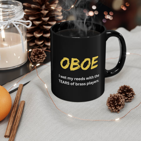 Oboe - Tears - 11oz Black Mug